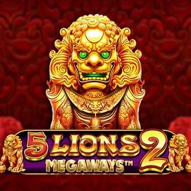 Official Slots logo: 5 Lions Megaways 2 by Pragmatic Play at Wild Robin Casino