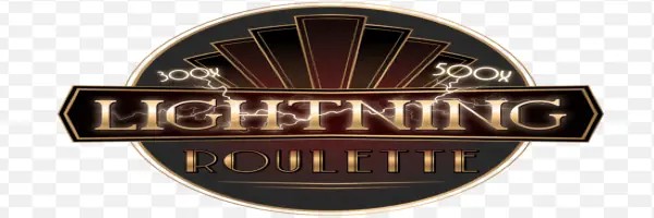 Lightning Roulette logo – Live Casino by Evolution at Wild Robin Casino
