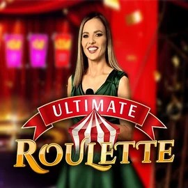 Ultimate Roulette slot icon by Ezugi, available at Wild Robin Casino