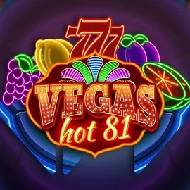 Vegas Hot 81 slot icon by Wazdan, available at Wild Robin Casino