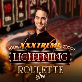 XXXtreme Lightning Roulette slot visual from Evolution available on wildrobins-hu.com